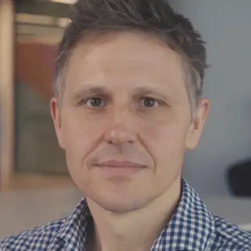 Headshot photo of James Watson, VP for People Ops &amp; Belonging at Finastra