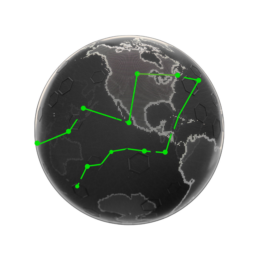 TLN homepage world globe mock-up (design brief)